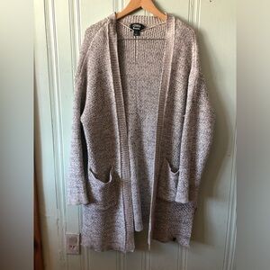 🐱 Roots | Knit Open Front Thick Cardigan